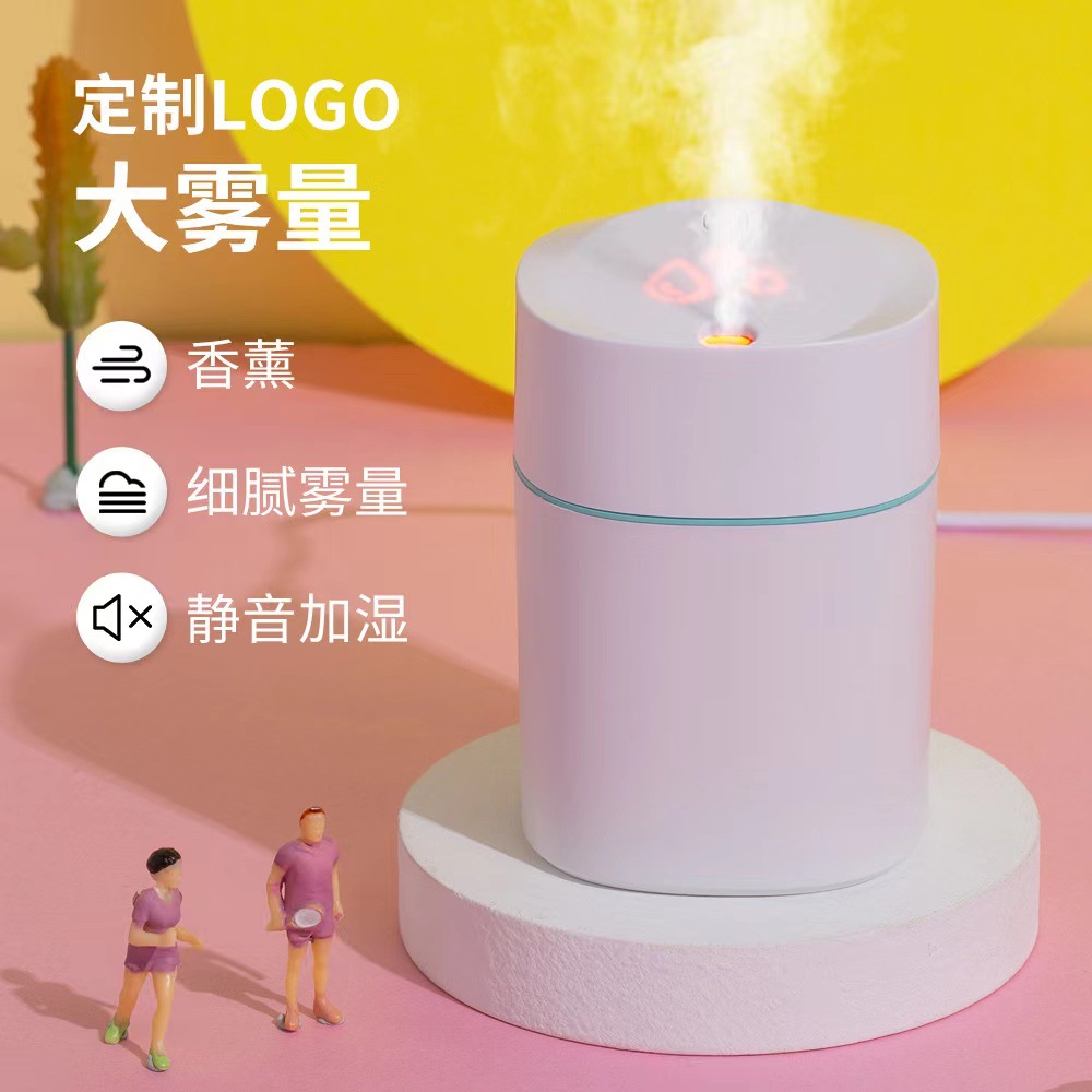 usb k5静音加湿器 200ml家用空气雾化器小型车载迷你香薰促销礼品