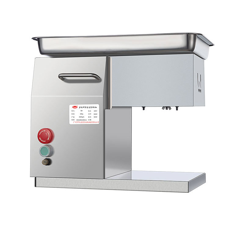 力进切肉机商用台式台式切片机不锈钢加强型小型多功能鲜肉切片机