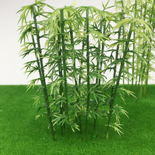 迷你模型竹子 建筑沙盘场迷你塑胶微景观模型树DIY手工制作材料