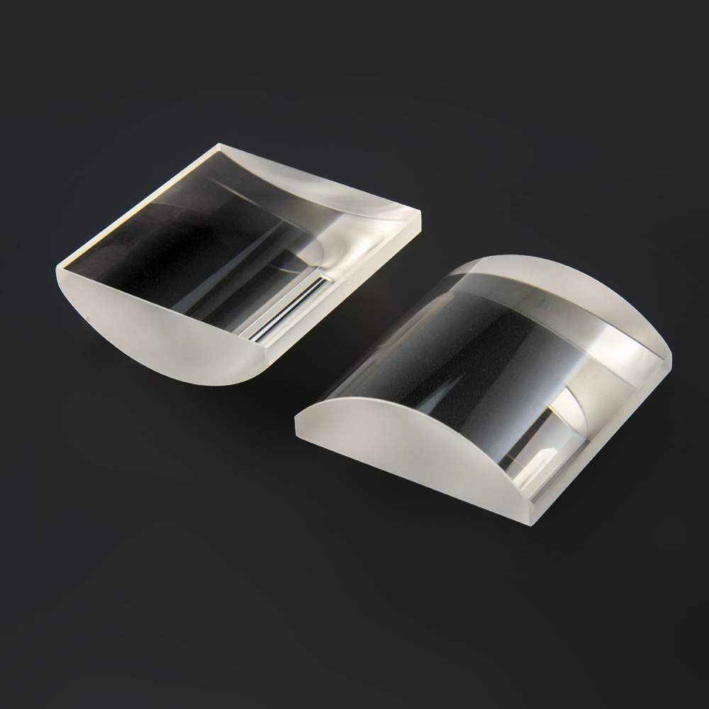 【南阳瑞特】平凸聚焦镜片 柱面镜焦距4-1000mm长6-150中厚4-40yc