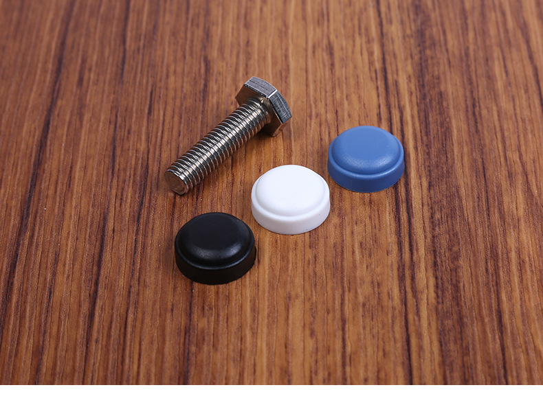 m8外六角螺丝盖帽防尘装饰盖圆头塑料家具螺母保护帽螺丝螺帽盖