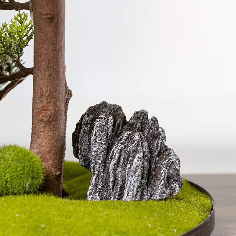 造景石园艺绿植小摆件微景观假山石家居装饰盆景生态小石头