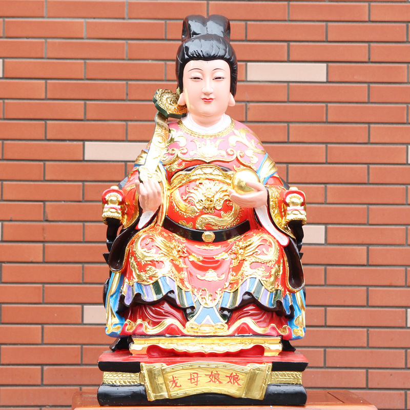 华音殿四海龙王龙母神像新款东南西北五海龙王爷龙神树脂材质佛像