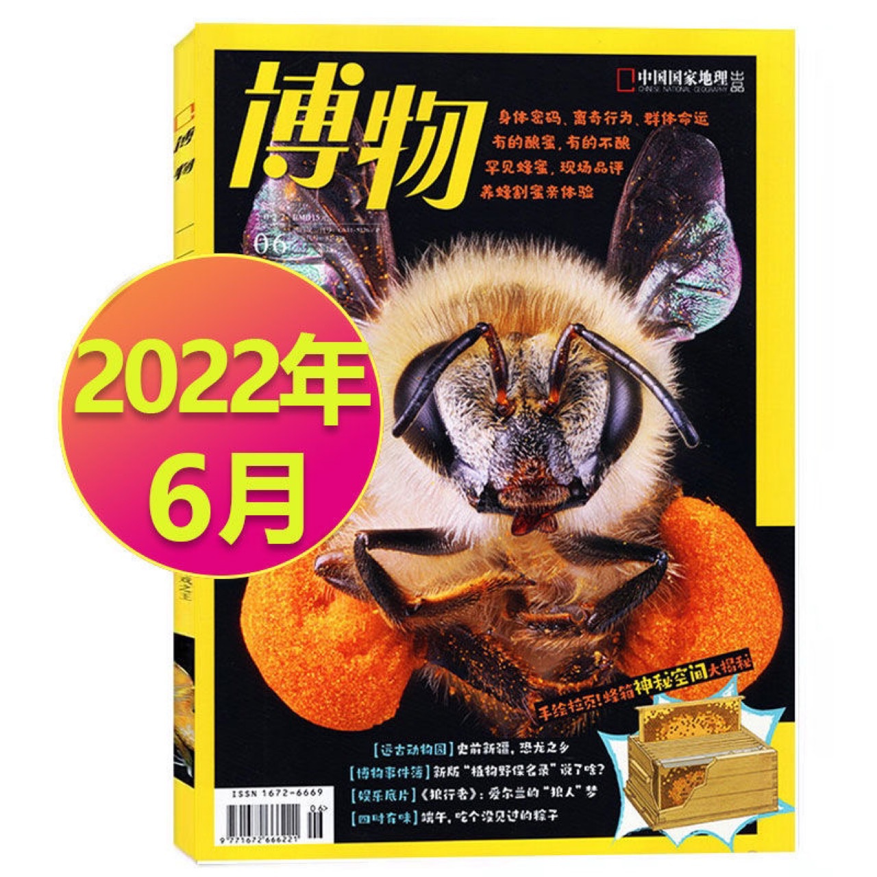 博物2022年6月杂志全年珍藏青少年学生科普自然人文地理儿童百科
