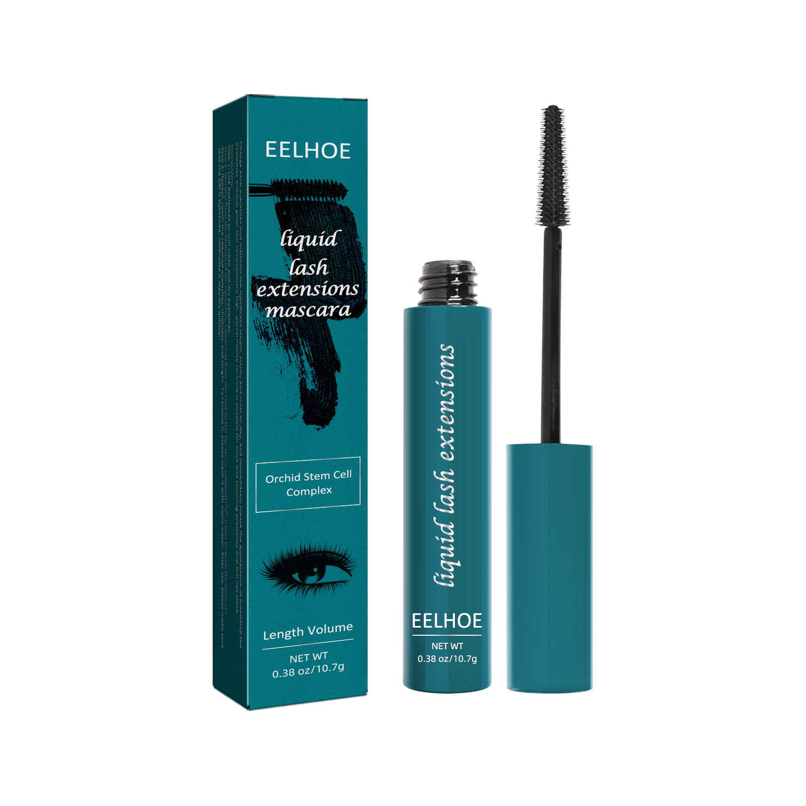 Eelhoe Mascara Smear-Proof Makeup Not Smudge Eyelash Natural Beautiful Curling Moisturizing Mascara
