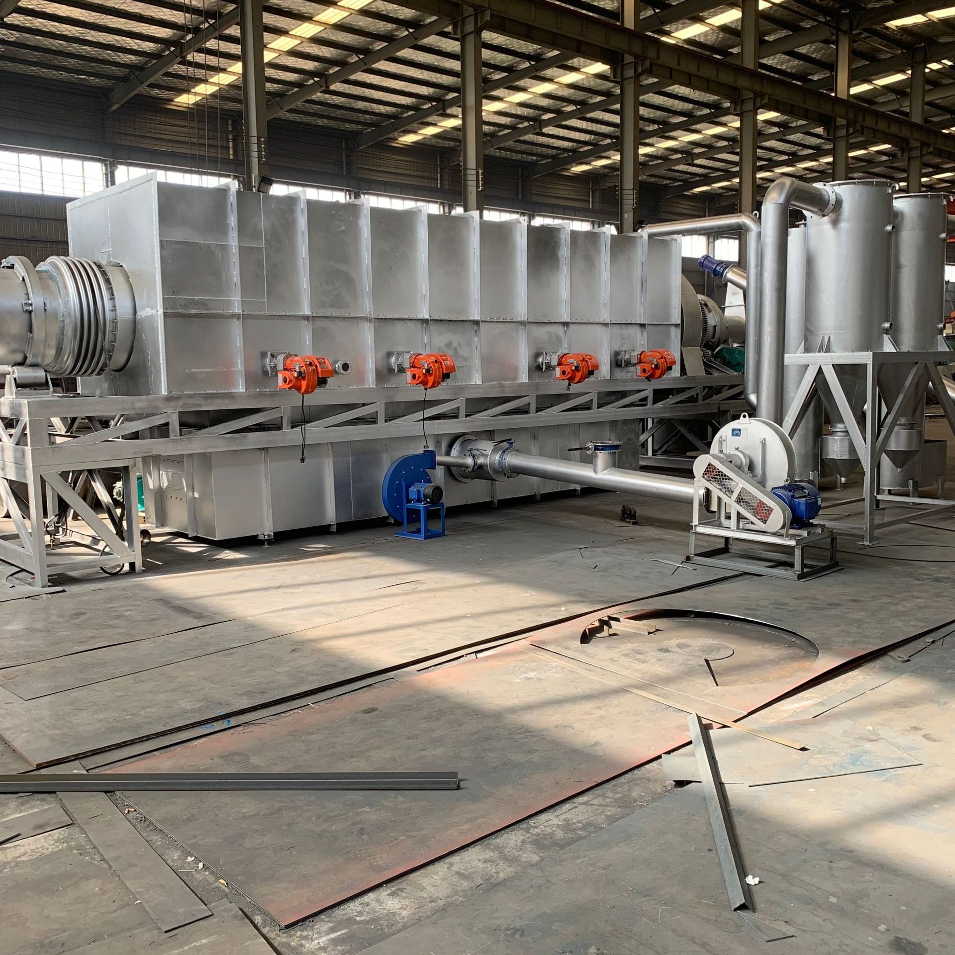 小型卧式炭化炉 干馏式原木竹炭稻壳碳化炉 能碳化设备