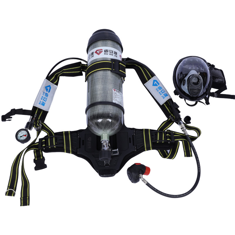 固安捷g700正压式空气呼吸器6.8l救援应急消防空呼碳纤维瓶带气