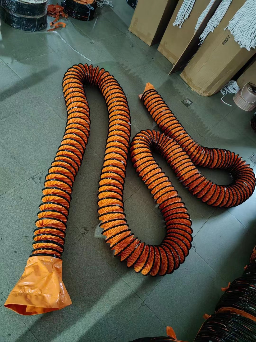 jn伸缩风管高温排风管排气管排风扇软管通风管风机软连接导风管