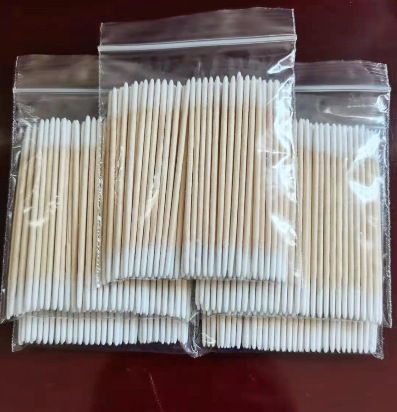 双头尖嘴棉签纹绣棉签尖头棉签7化妆棉签厂家批发一次性卫生棉棒