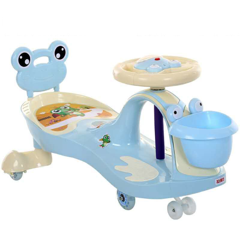 儿童滑行扭扭车带音乐1-15岁滑板车玩具车溜溜车摇摆车静音闪光轮