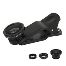 cell phone camera lens Fish eye wide angle macro 3 in one