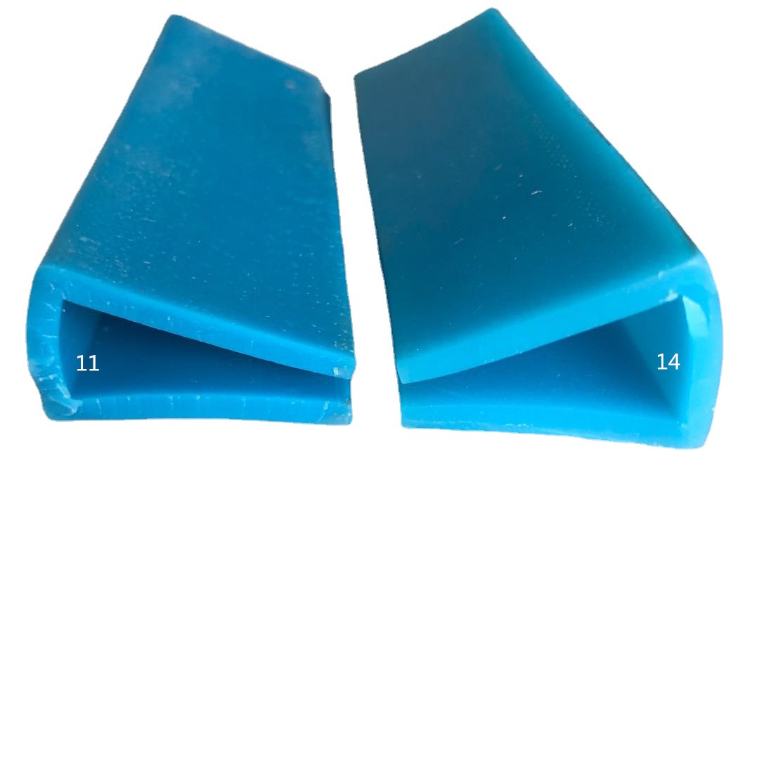 供应u型硅胶条钢板u型护边胶条玻璃硅胶压条