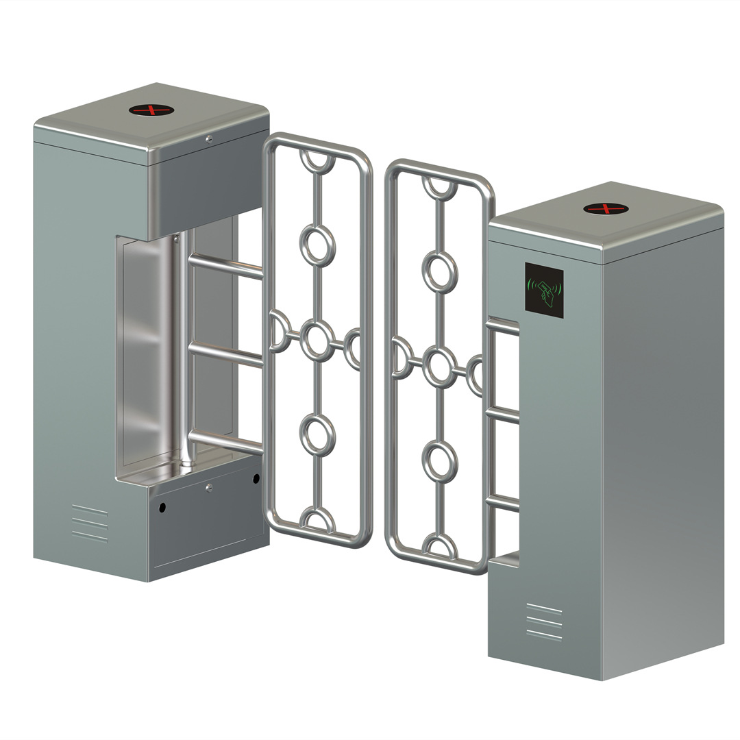 摆闸人行通道闸景区票务系统人脸识别二维码检票防撞闸机小区