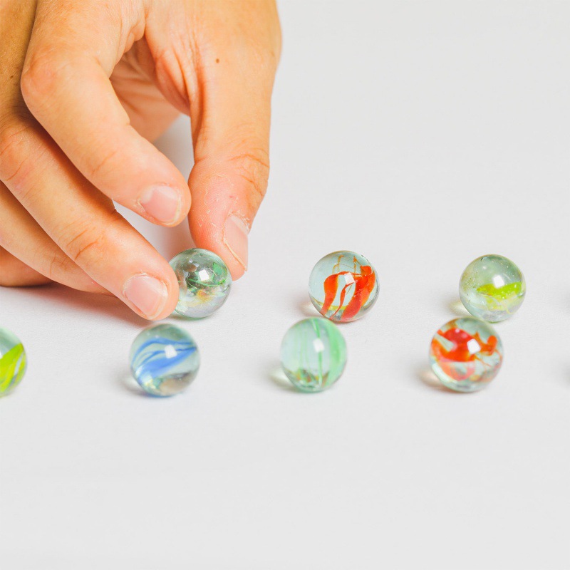 弹珠批发玻璃珠14mm弹珠机游戏机专用25mm儿童玩具散装水晶珠子