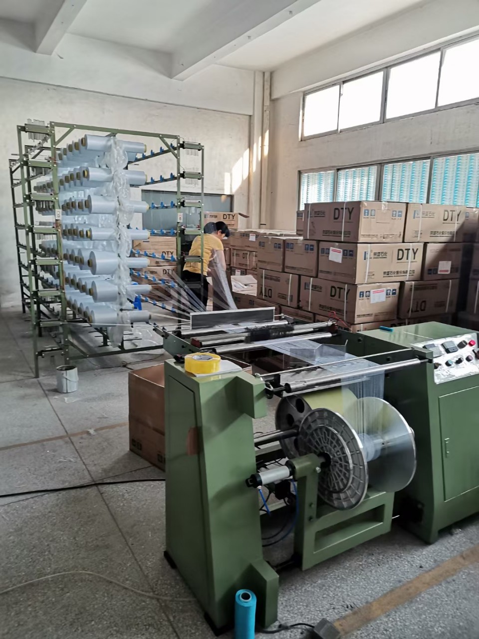 二手汽动拉纱机低价处理6台,保用半年