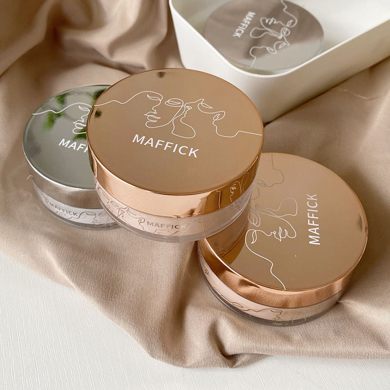 Maffick Light Words Finishing Loose Powder Powder Fine Oil Control Matte Mist Face Makeup Feeling Soft Focus Holding Makeup Light Face Powder