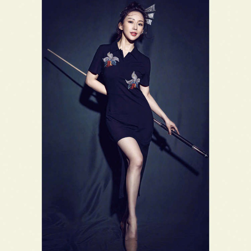 海报明星台球厅美女装饰画桌球室墙贴丁俊晖潘晓婷斯诺克壁纸厂家