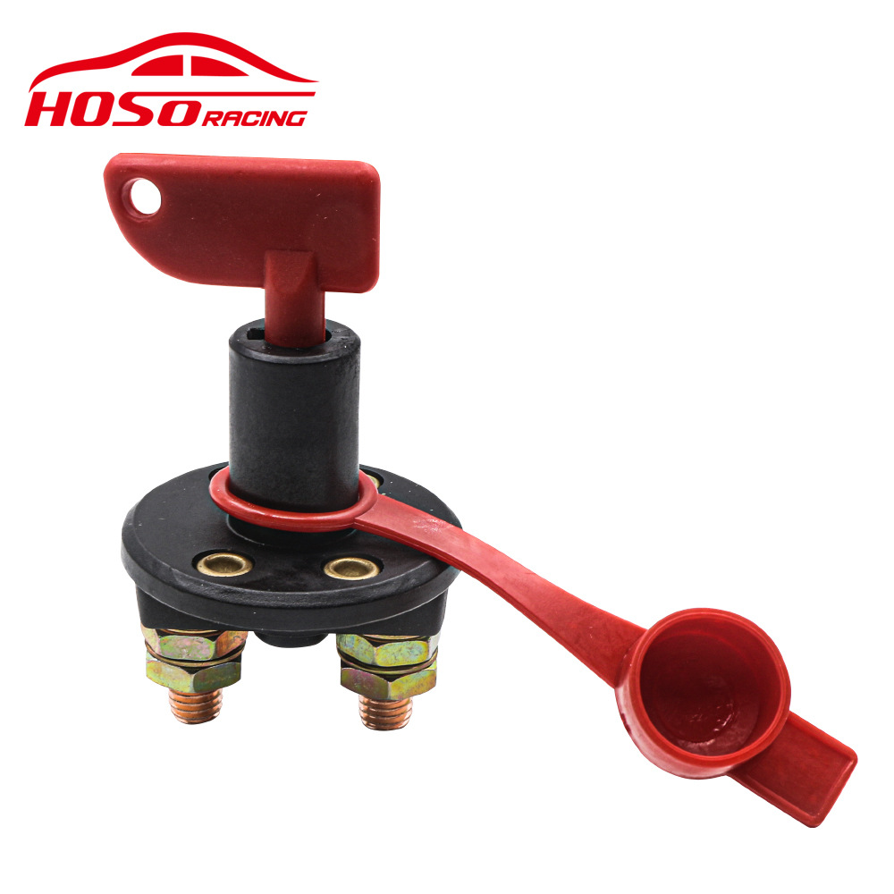 汽车电源总开关 防漏电旋钮式 电瓶开关 12-24v