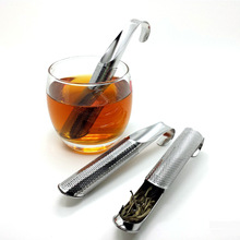 304不锈钢挂杯壁泡茶器创意茶叶过滤器滤茶器茶漏管茶棒茶球茶滤