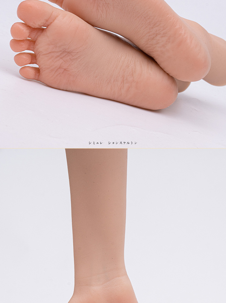 真人倒模仿真加长硅胶儿童套装假手假脚绘画教学拍摄展示道具