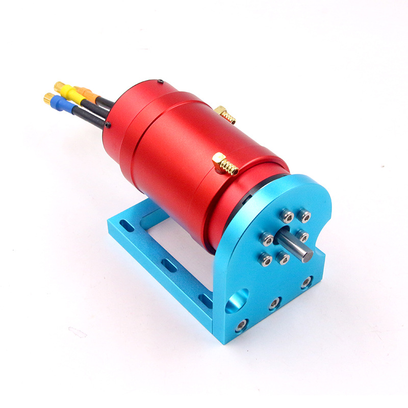 大功率船用无刷水冷电机56113-900kv无刷电机带水冷套固定座