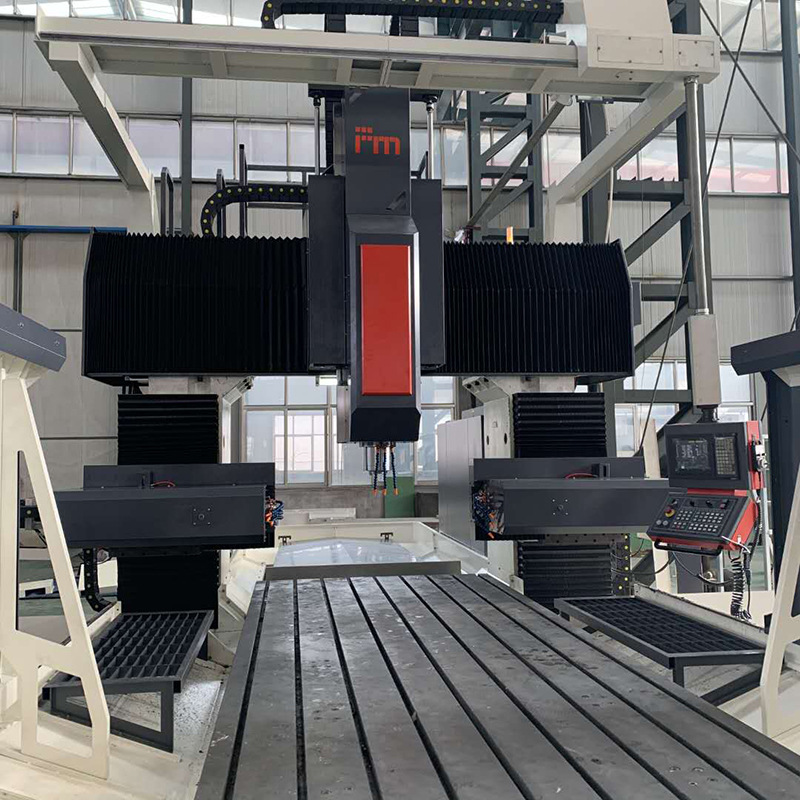 双侧铣龙门加工中心4米数控龙门铣床cnc加工中心数控龙门加工中心