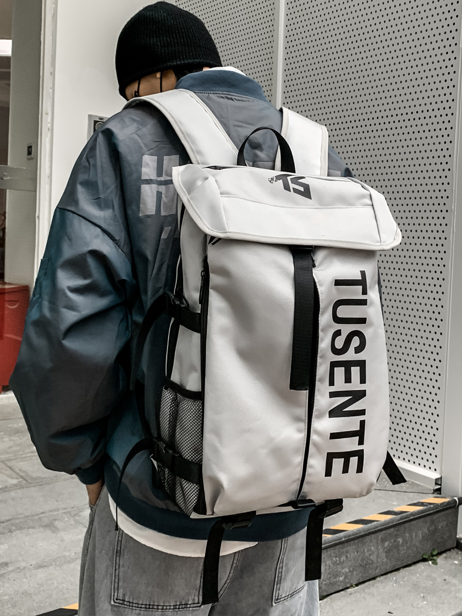 体育生训练书包田径训练包美式篮球双肩包初中生男生帅气学生潮流