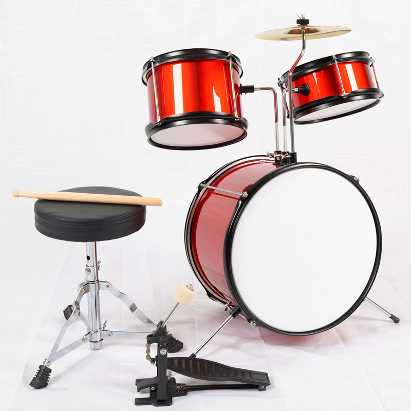 跨境电商销售儿童爵士鼓架子鼓学生鼓节日礼物启蒙小套鼓