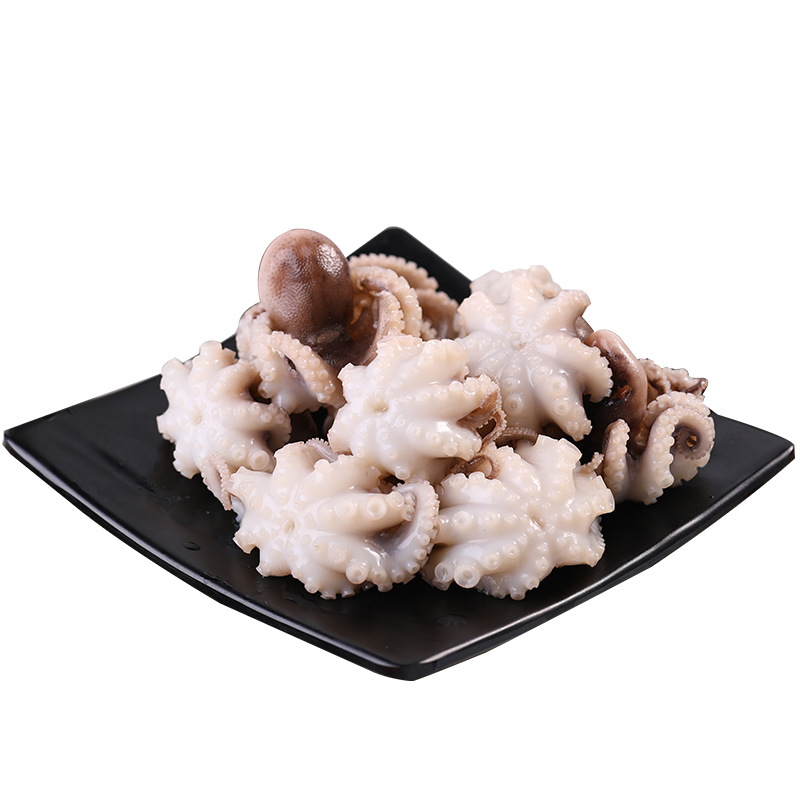 新鲜八爪鱼3斤海鲜鲜活冷冻超小章鱼大爆头小八抓短腿迷你章鱼足