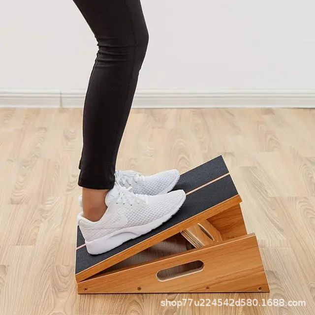 木质可调节角度拉筋板锻炼健身器材训练小腿拉伸器拉筋板-阿里巴巴