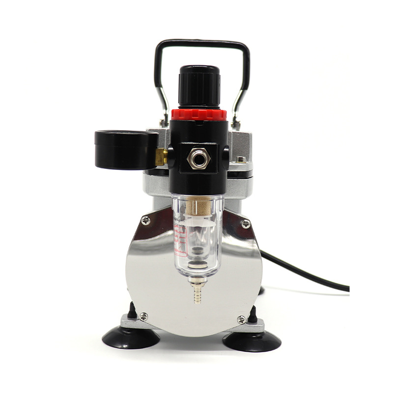 royal龙牙 喷笔气泵喷泵喷漆活塞式彩绘模迷你静音空压机上色工具采购