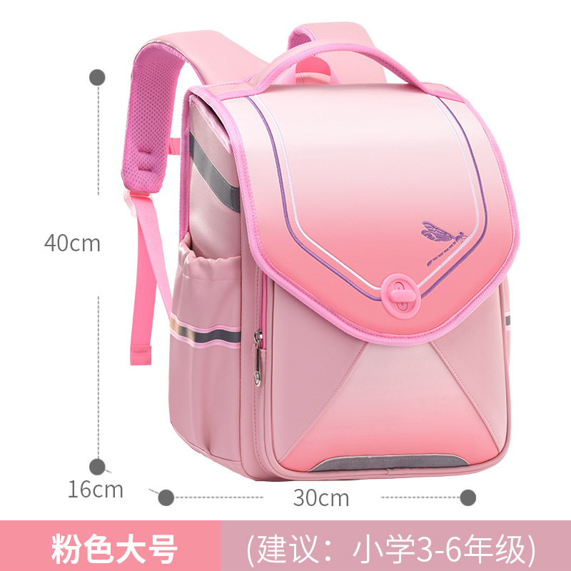 New Primary School Student Flip Schoolbag Large Capacity Waterproof 6-12 Years Old Astronaut Bag Children Backpack