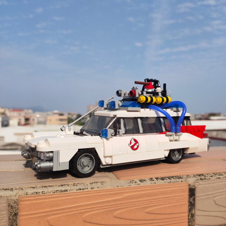 兼容乐高 moc-21108 捉鬼敢死队 跨境批发来图制作益智积木玩具!