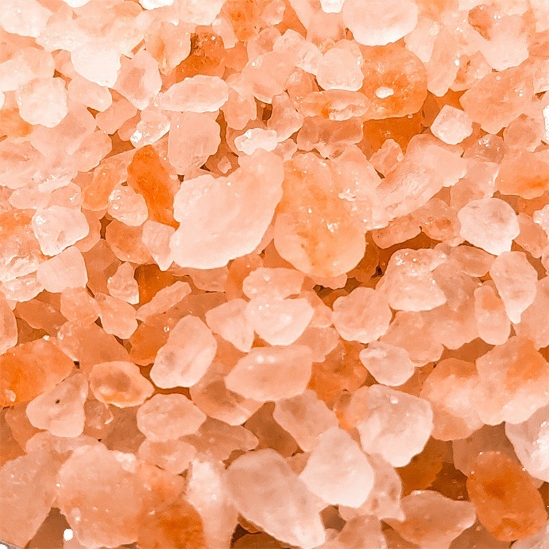 喜马拉雅矿物盐25mm玫瑰盐沙粉红色盐沙浴盐热敷沐浴泡脚红盐