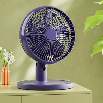 台式风扇家用电风扇可摇头办公室迷你小风扇静音卧室床头小型台扇