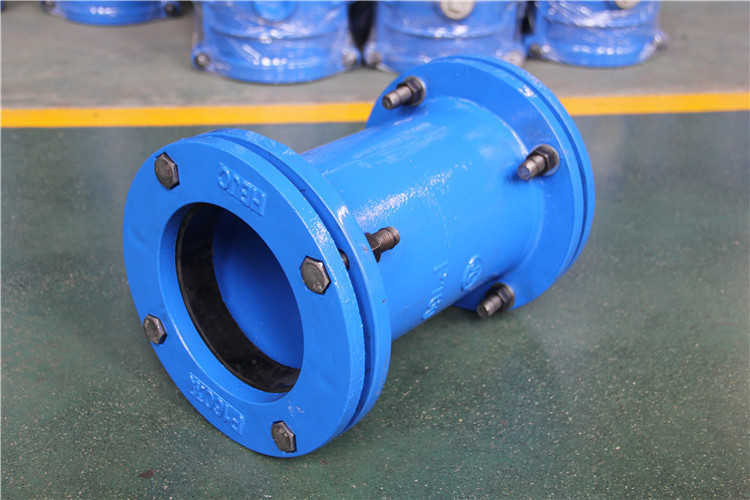 双压兰接管器 变径铸管柔性双向接头双压兰接管器