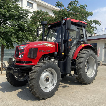 东风1204-6a四驱拖拉机12 12档位东方红国四发动机td大桥农用车