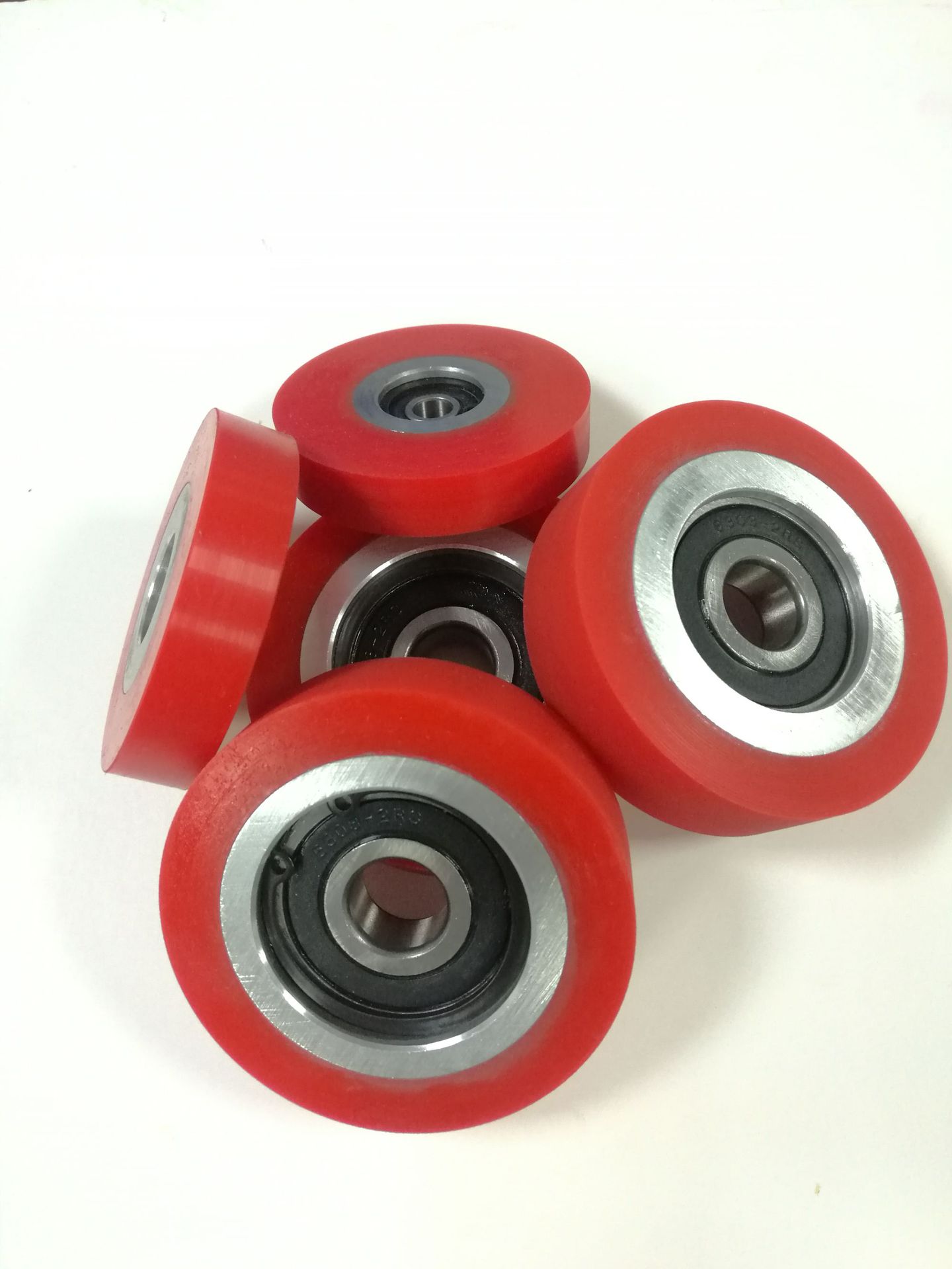 厂家直销砂边机胶轮送料轮压料轮包胶轮聚氨酯轮非标件订制