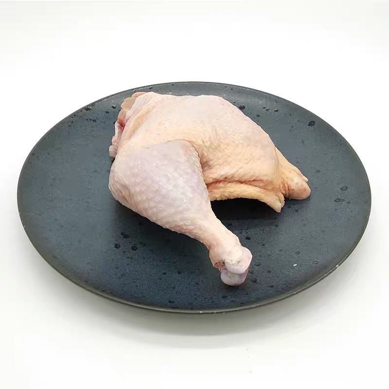 鸡边腿新鲜冷冻鸡全腿清真鸡大腿带背骨毛重13斤拍所在地区地址批