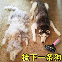 狗毛梳子大型犬开结梳猫咪去浮毛脱毛梳泰迪金毛梳毛宠物用品