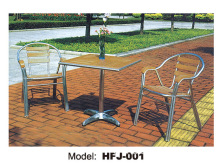 简约休闲户外铝合金桌便携式野餐野营连体桌椅广告宣传桌户外家具