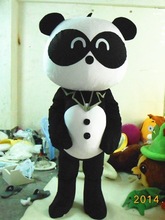 动漫国宝绅士大熊猫吉祥物猫熊布偶表演头套道具卡通人偶服装衣服