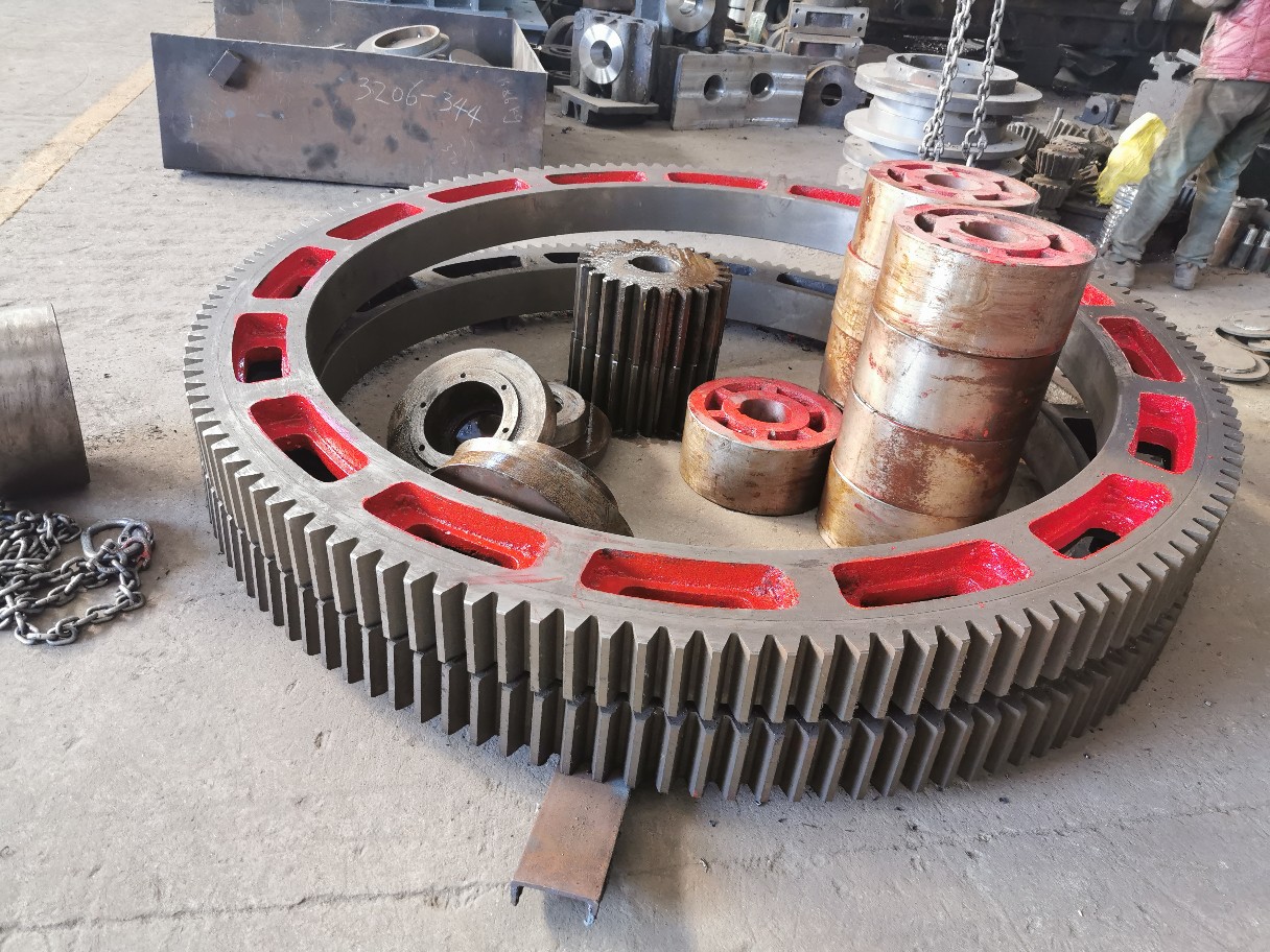 永达1.8米干燥机大齿轮,齿圈配件,干燥机设备-阿里巴巴
