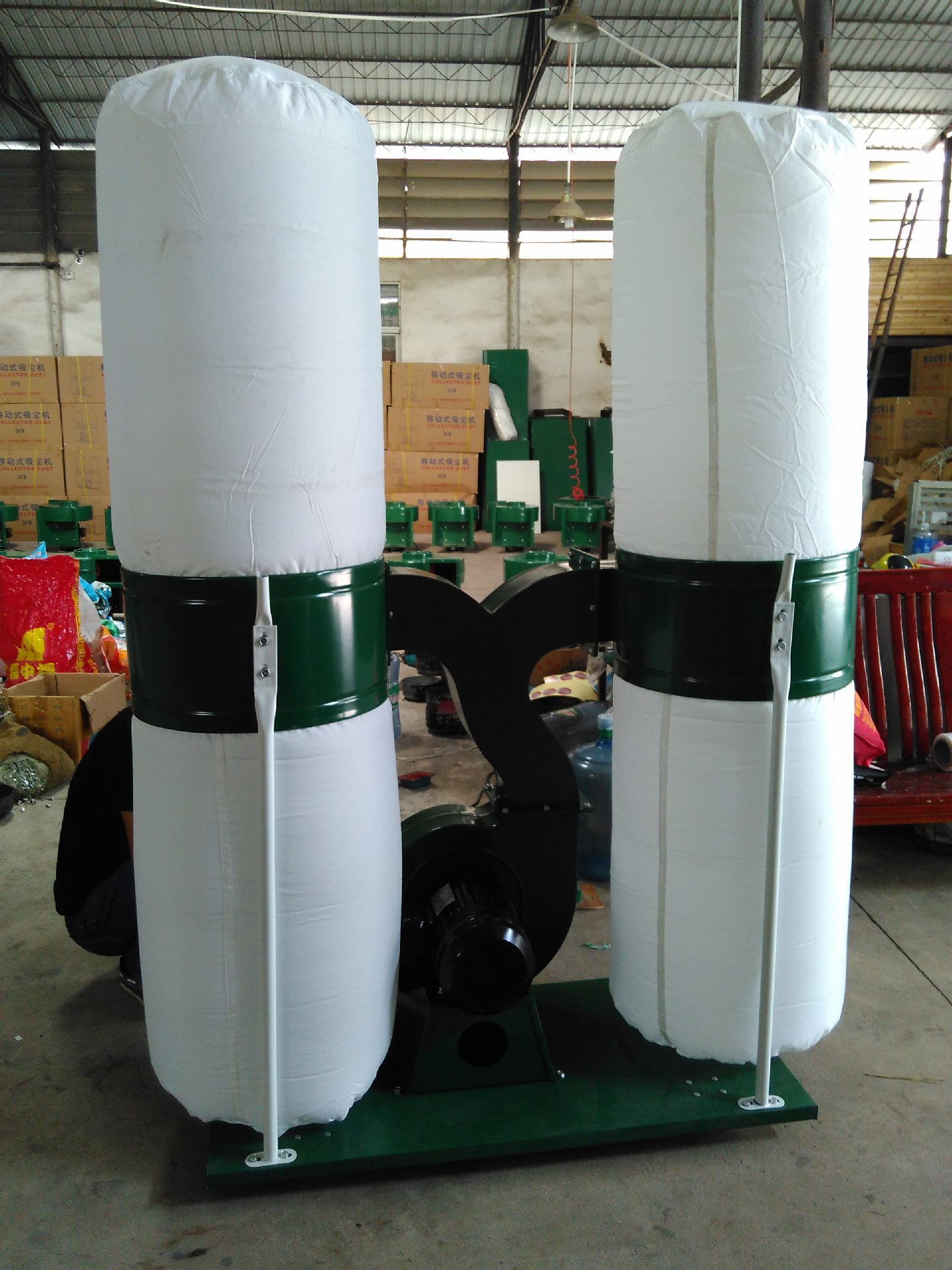 厂家mf9075布袋吸尘机 广东布袋除尘器木工机械集尘器