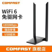 COMFAST 965AX高增益天线免驱动WIFI6无线网卡USB3.0千兆双频网卡