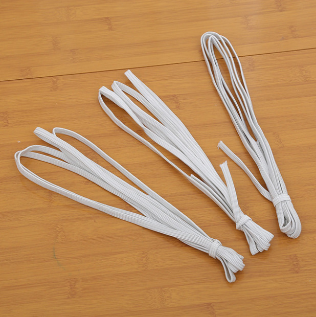 白色扁松紧带宽松紧带橡筋弹力带皮筋裤带腰带服装辅料手工活