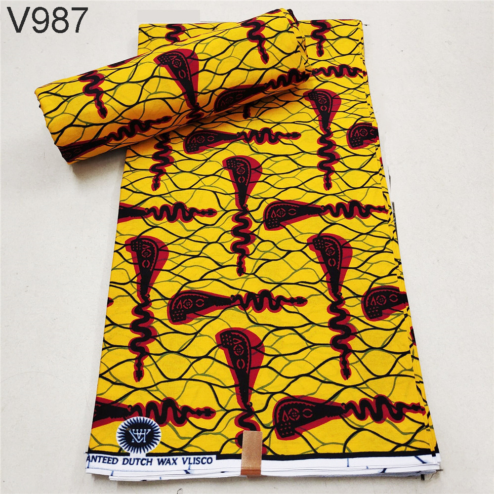 Foreign Trade African Wax Fabric Cotton Wax Fabric Holland Africa Cerecloth Fabric Loincloth