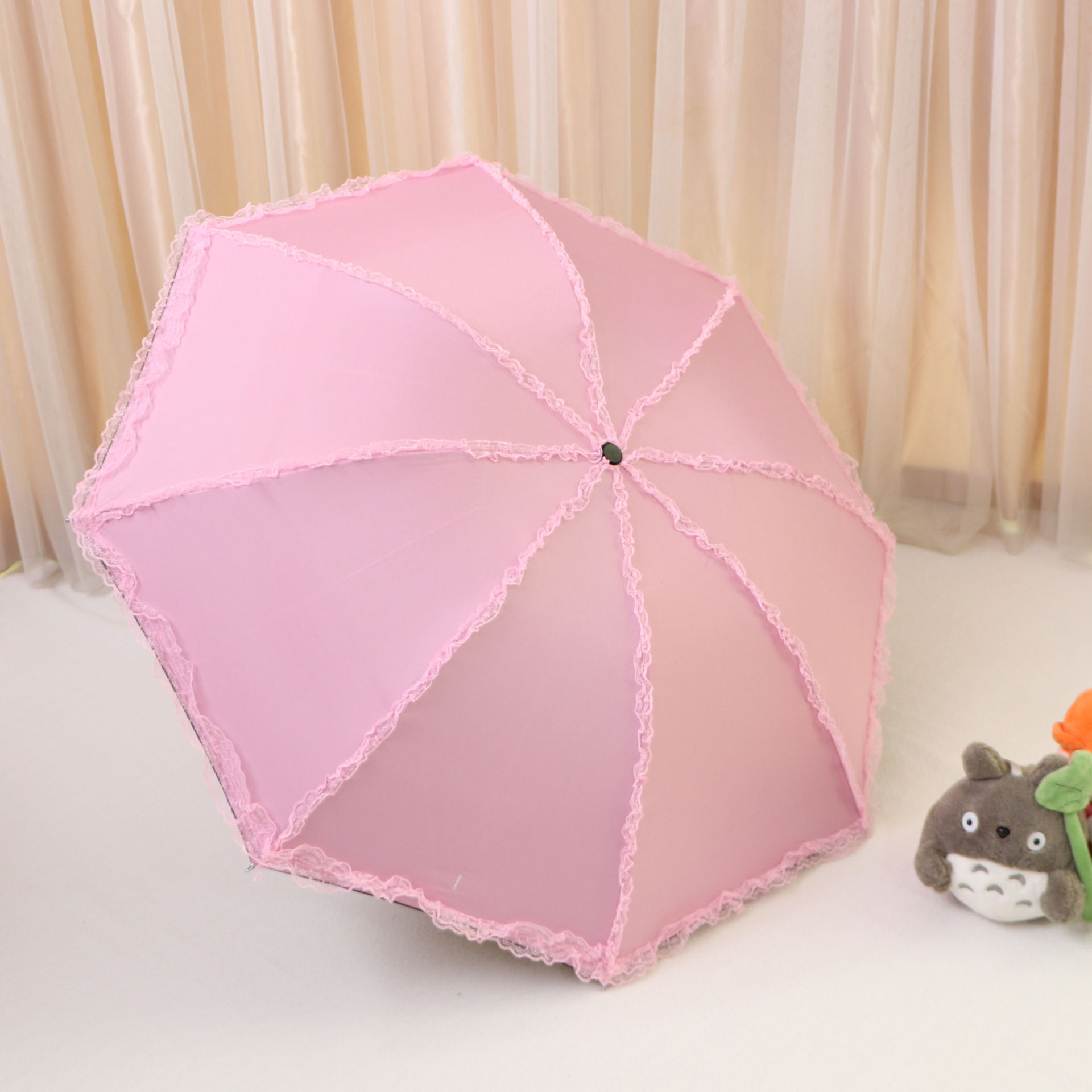 太阳伞蕾丝花边伞创意伞防晒防雨伞晴雨两用漂亮伞学生雨伞女用伞