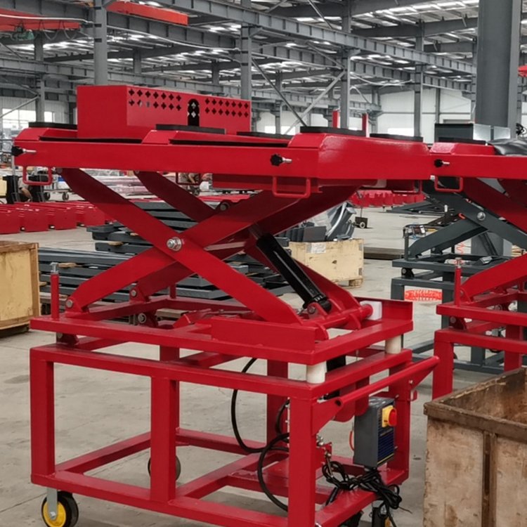 山东电动汽车动力电池拆装维修举升平台电瓶检查维修升降平台托架