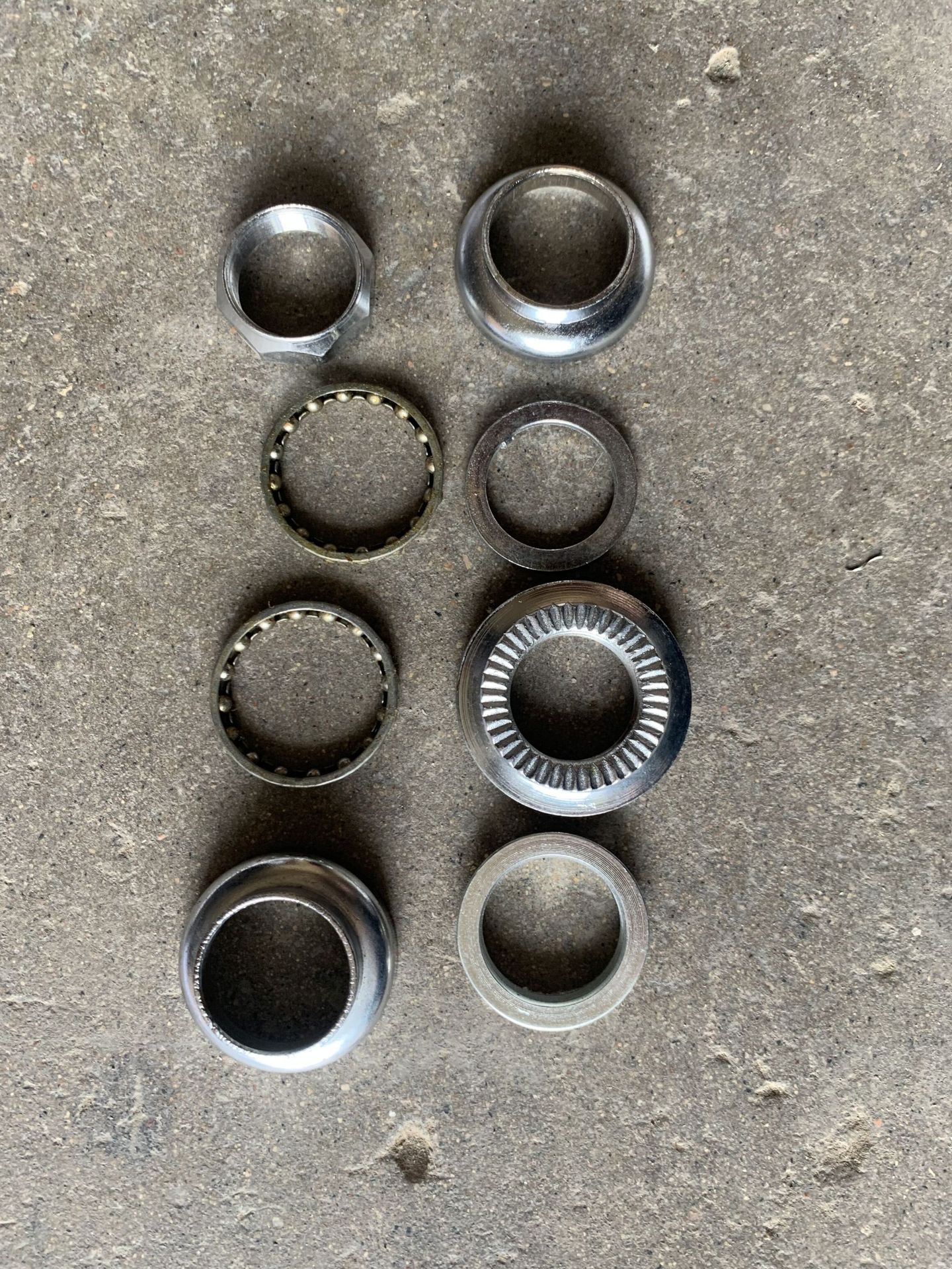 电动车防滑八件碗 电动自行车八件碗 车头碗组 8件碗 电动车配件